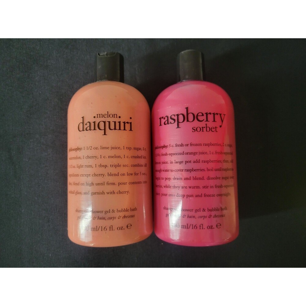 Raspberry Sorbet & Melon Daiquiri Philosophy 3-in-1 Shower Gel 16oz